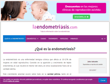 Tablet Screenshot of laendometriosis.com
